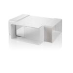 Trójnik poziomy multivent biały