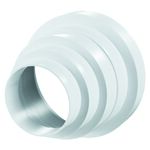 Redukcja okrągła wielostopniowa 80-100-120-125-150 biała