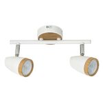 Kinkiet Karen LED 2x 4W IP20 biały/buk