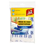 Mop płaski uniwersalny mikrofibra wkład biały Jan Niezbędny