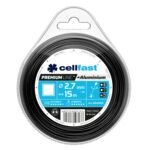 Żyłka tnąca do wykaszarek ręcznych PREMIUM 2,7 mm x 15 m kwadrat Cellfast