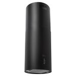 Okap wyspowy Shadow black czarny 35 cm Focus