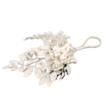 Gałązka ozdobna brokat 31 x 20 cm