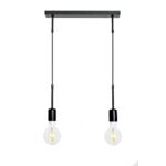 Oprawa oświetleniowa 2-MEGAN czarny 0,73 kg 40 x 55 cm PROGRESS