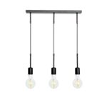 Oprawa oświetleniowa 3-MEGAN czarny 0,98 kg 50 x 55 cm PROGRESS