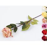 Róża sztuczna pojedyncza 75 x 7 cm