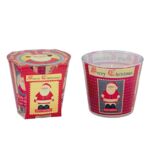 Świeca zapachowa w szkle Happy New Year cytrusowe ciasteczko