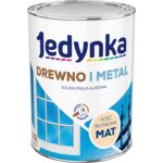 Farba alkidowa Jedynka Do Drewna I Metalu Mat Kość Słoniowa 0,9 l