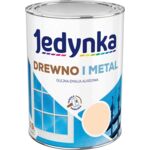 Farba alkidowa Jedynka Do Drewna I Metalu Połysk Kremowy 0,9 l