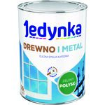 Farba alkidowa Jedynka Do Drewna I Metalu Połysk Zielony Jasny 0,9 l