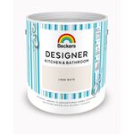 Farba lateksowa Beckers Designer Kitchen&Bathroom Linen White 2,5 l