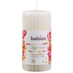 Świeca pieńkowa prążkowana 120/58 New Energy TM Bolsius