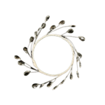 Wianek ozdobny 15 cm