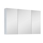 Szafka wisząca z lustrem 100 3D (30/40/30) White HG Elita