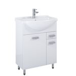 Szafka Iga 65 2D 1S White HG NN Elita