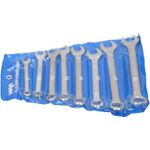 Klucze płasko-oczkowe 6-19 mm 8 części HIGO