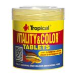 Tabletki wieloskładnikowe dla ryb Vitality&Color Tablets A 50 ml / 36 g, 80 sztuk Tropical