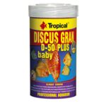 Pokarm dla ryb Discus Gran D-50 Plus Baby płatek 100 ml / 52 g Tropical