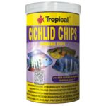 Karma dla ryb Cichlid Chips 1000 ml / 520 g Tropical