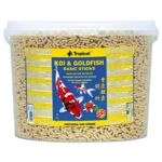 Pokarm dla ryb pływający koi&goldFish basic Sticks 11 l / 900 g Tropical