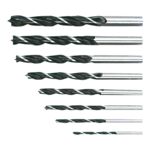Wiertło do drewna spiralne 3 - 10 mm, zestaw 8 sztuk Top Tools