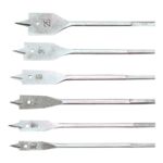 Wiertło do drewna łopatkowe, zestaw 6 sztuk Top Tools