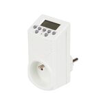 Programator czasowy cyfrowy tygodniowy biały Duwi