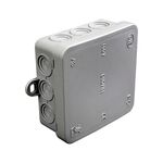 Puszka rozgałęźna ze złączką 85 x 85 x 37 mm IP54 Duwi