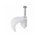 Uchwyt kabla okrągłego 5 - 7 mm 25 sztuk Duwi