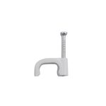 Uchwyt kabla płaskiego 6 - 4 mm 25 sztuk Duwi