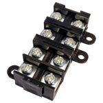 Listwa zaciskowa czarna 4 x 4 mm² Duwi