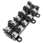 Listwa zaciskowa czarna 5 x 4 mm² Duwi
