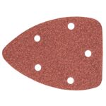 Papier ścierny na rzep, K80, 5 sztuk GRAPHITE