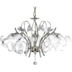 Lampa wisząca W-3691/5 CR chrom E27 Venti