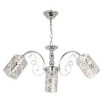 Lampa wisząca W-K 1488/3 chrom E27 Venti
