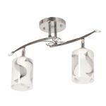 Lampa wisząca W-N 0624/2 chrom E27 Venti