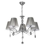 Lampa wisząca W-N 0936/5 chrom E14 Venti