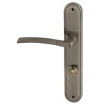 Klamka PRESTO M3 WC72 lewa brązowa grafiatto