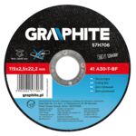 Tarcza tnąca do metalu 115 x 2,5 x 22,2 mm, 41 A30-T-BF GRAPHITE