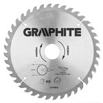 Tarcza do pilarki, widiowa, 190 x 30 mm, 40 zębów GRAPHITE