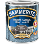 Farba Prosto Na Rdzę Szary Młotkowy 0,25 l Hammerite