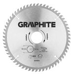Tarcza do pilarki, widiowa, 180 x 30 mm, 60 zębów GRAPHITE