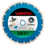 Tarcza diamentowa 180 x 22,2 mm, segmentowa VERTO