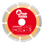 Tarcza diamentowa 125 x 22,2 mm, segmentowa Top Tools