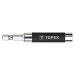 Uchwyt do końcówek, 1/4", 80 mm TOPEX