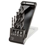 Wiertło do drewna spiralne, 4,0 - 10 mm, zestaw 5 sztuk GRAPHITE