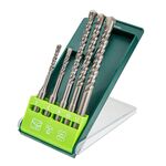 Zestaw wierteł do betonu SDS, zestaw 5 sztuk - 5, 6 x 110 mm + 8, 10, 12 x 160 mm VERTO
