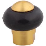 Odbojnik drzwiowy baryłkowy DB-004 mosiądz satyna