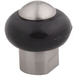 Odbojnik drzwiowy baryłkowy DB-004 nikiel szczotkowany