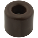 Odbojnik drzwiowy gumowy torebka brąz